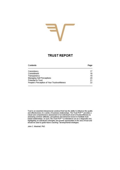 Leaderpop Trust Report