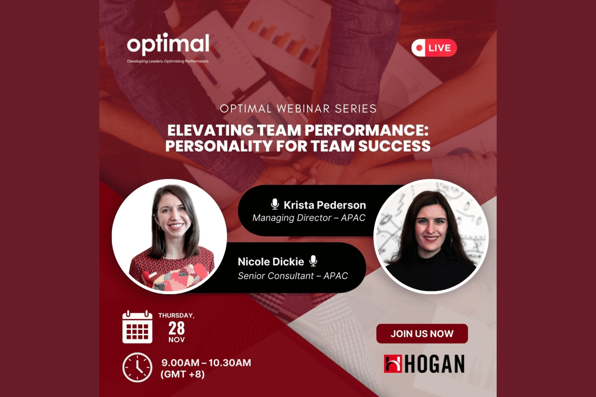 Webinar: Elevating Team Performance – Personality for Team Success