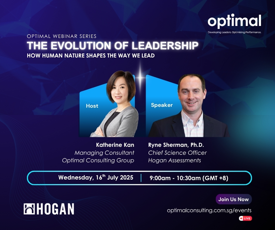 [Optimal Webinar Series] The Evolution of Leadership – How Human Nature Shapes the Way We Lead