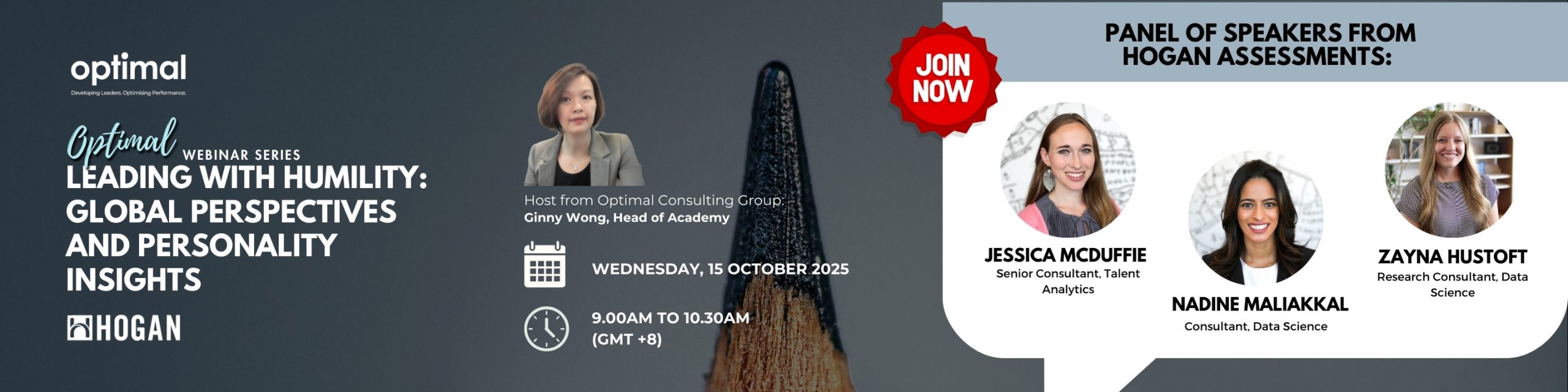 Optimal Webinar Series: Leading with Humility – Global Perspectives and Personality Insights